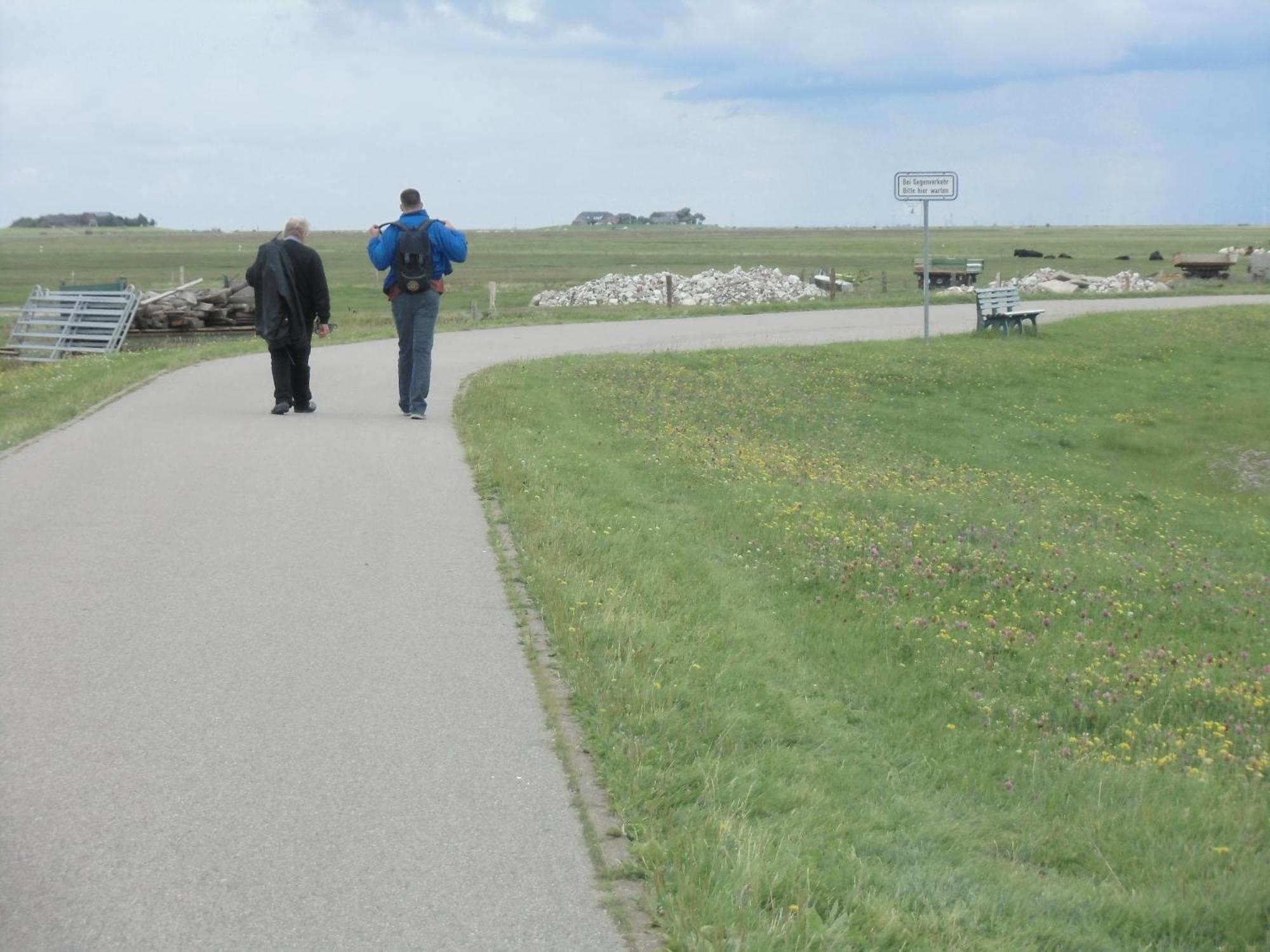 Haus Halligblick, Ferienwohnungen Am Wattenmeer, Whg Hamburger Hallig Dagebüll 外观 照片